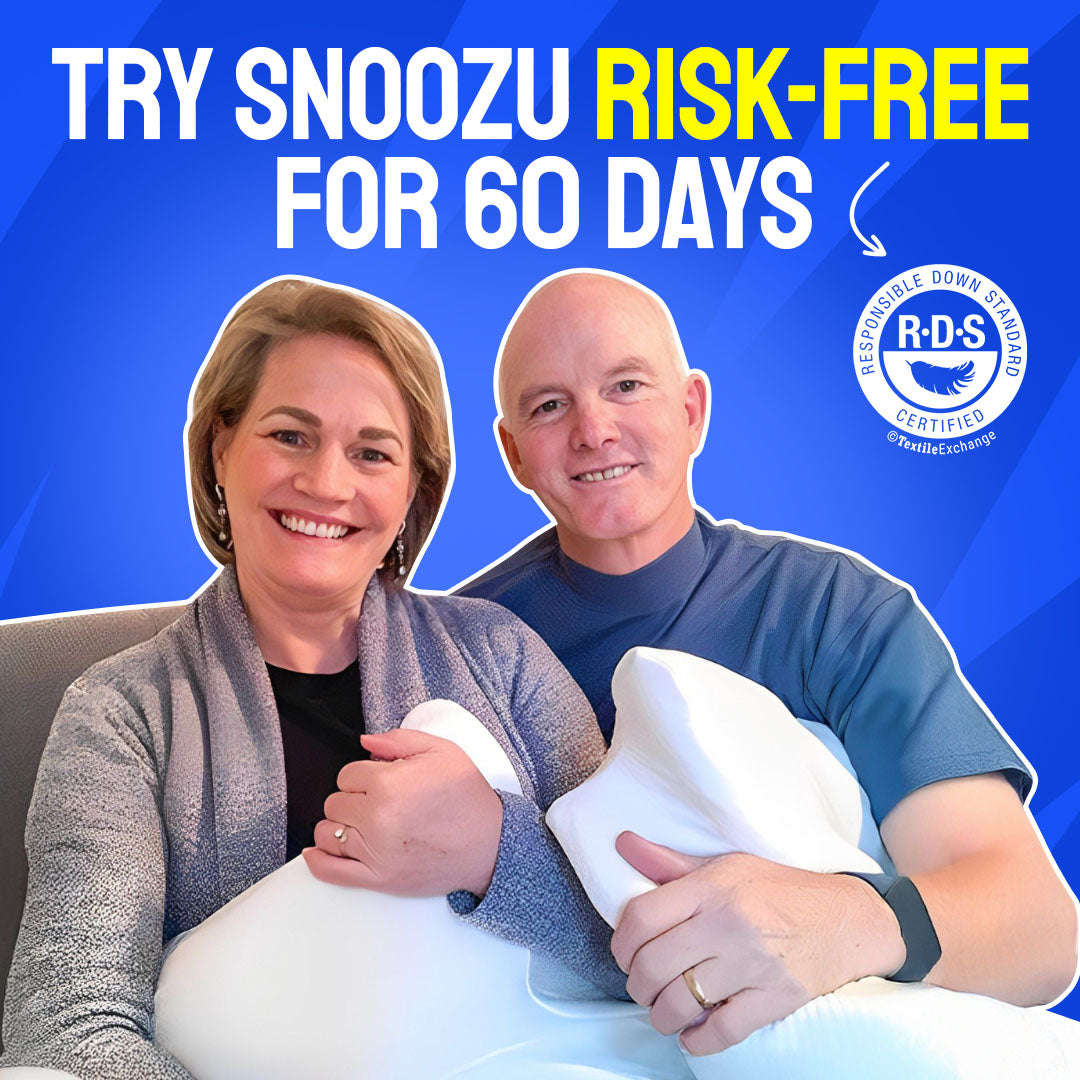 Snoozu - Contoured Memory Foam Pillow