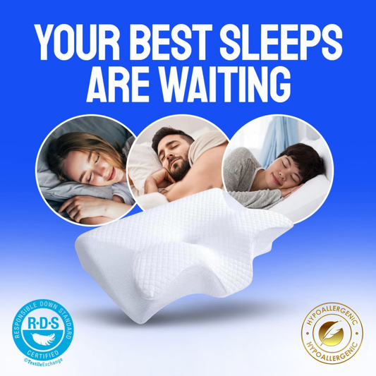 Snoozu - Contoured Memory Foam Pillow